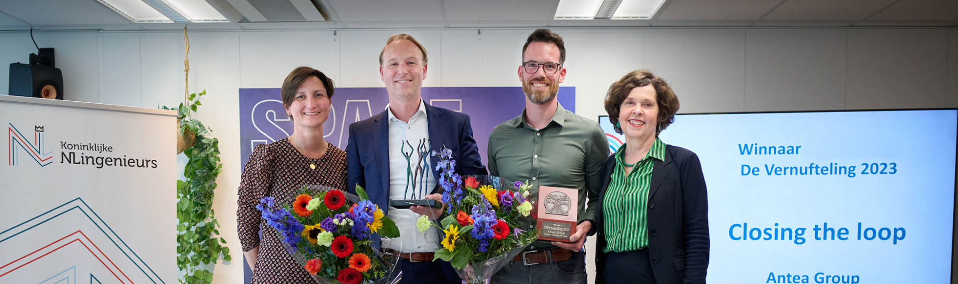 Closing the loop wint zowel de publieks- als de juryprijs van de Vernufteling