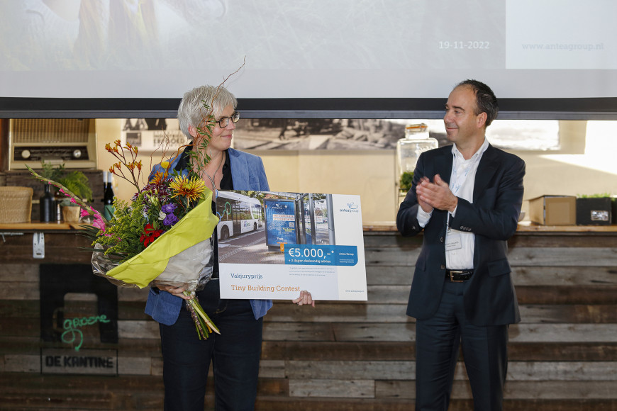 Winnaars Tiny Building Design Contest Deventer bekend