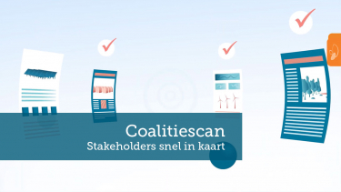 Stakeholders snel in kaart met de Coalitiescan