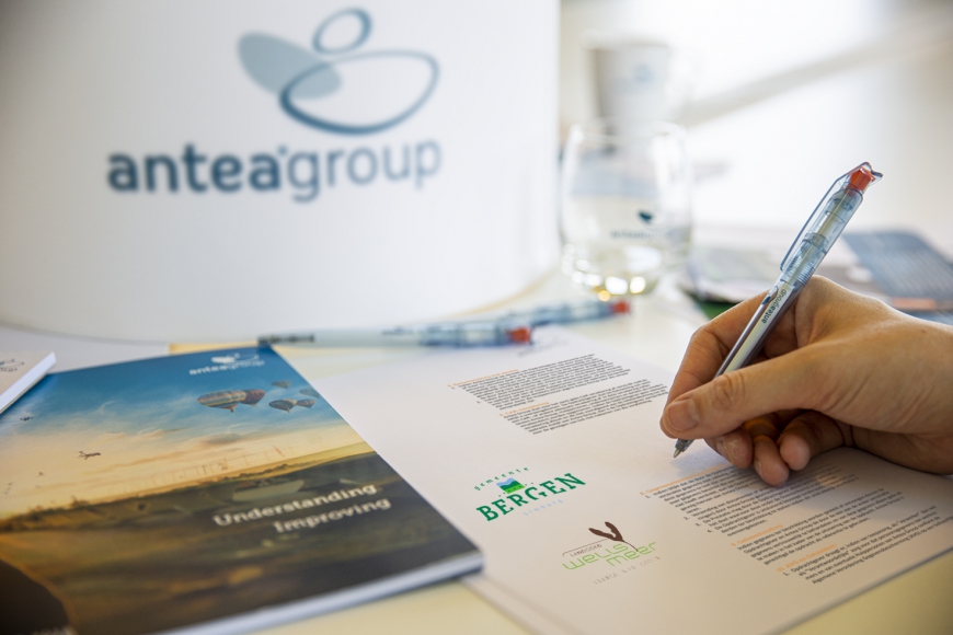 Intentieverklaring tot samenwerken gemeente Bergen (LB) en Antea Group