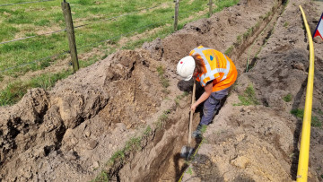 Archeologen van Antea Group vinden resten van laatmiddeleeuwse boerderij in Tynaarlo