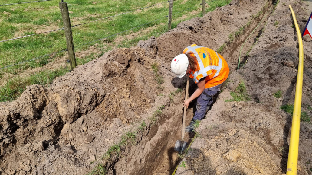 Archeologen van Antea Group vinden resten van laatmiddeleeuwse boerderij in Tynaarlo