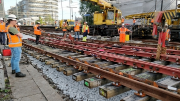 rail aanleg