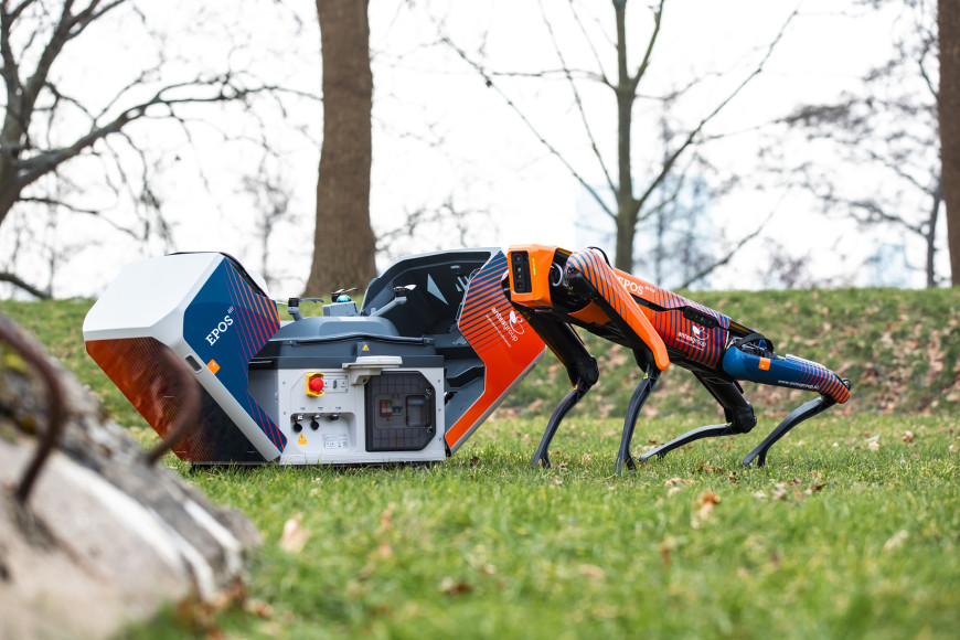 EPOS: autonome inspecties met drones en robots