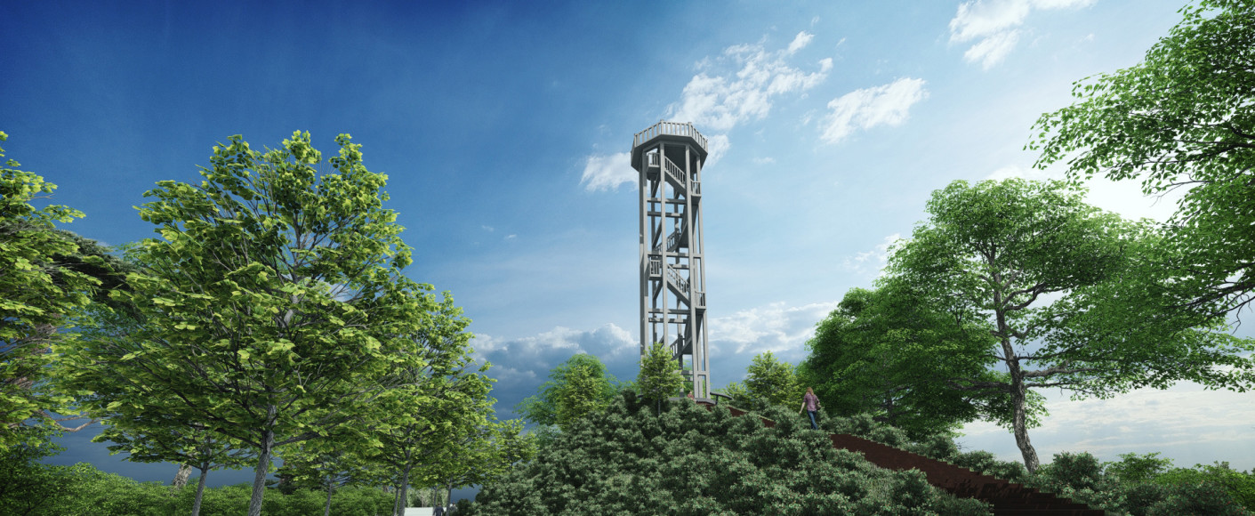 3D-visualisatie biedt optimaal inzicht in herinrichting omgeving Belvedère toren