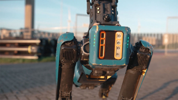 Inspectie Robothond Spot Calandtunnel Rotterdam