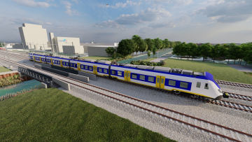 Unieke stalen trogbrug draagt bij aan hoogfrequent spoor 