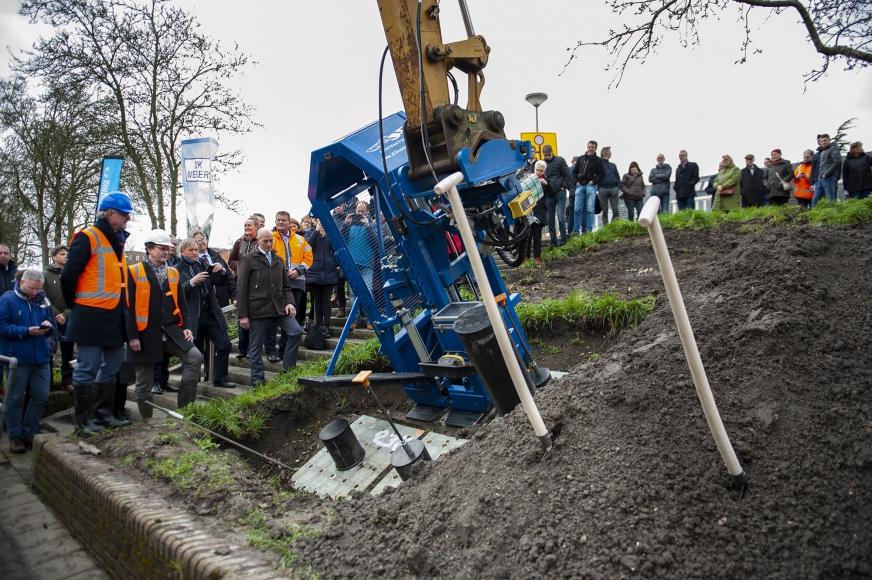 Oplevering innovatieve dijkversterking ringdijk Watergraafsmeer