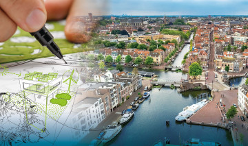 Groene ontwerpwedstrijd 'Van een Lei'en dakje'