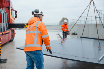 Dé flexibele beschermplaat voor milieustraat en afvalverwerker