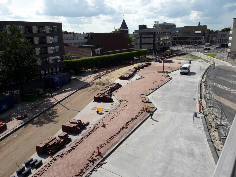 Herinrichting busstation Van Knobelsdorffplein Drachten 