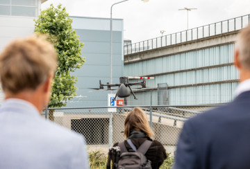 Vervolgstap in onderzoek naar toepassing drones met vervoer medische goederen