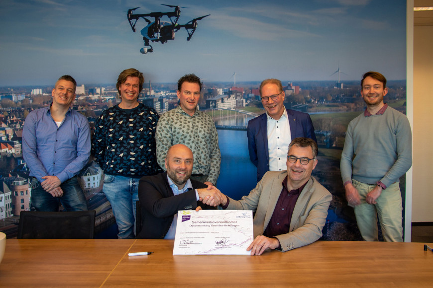 Waterschap Hollandse Delta en Antea Group tekenen intentieverklaring samenwerking 