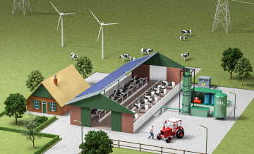 Koeienstal wordt bron van duurzame energie met Ammonia-Q