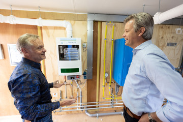 Waterstof voor verwarming van woningen 