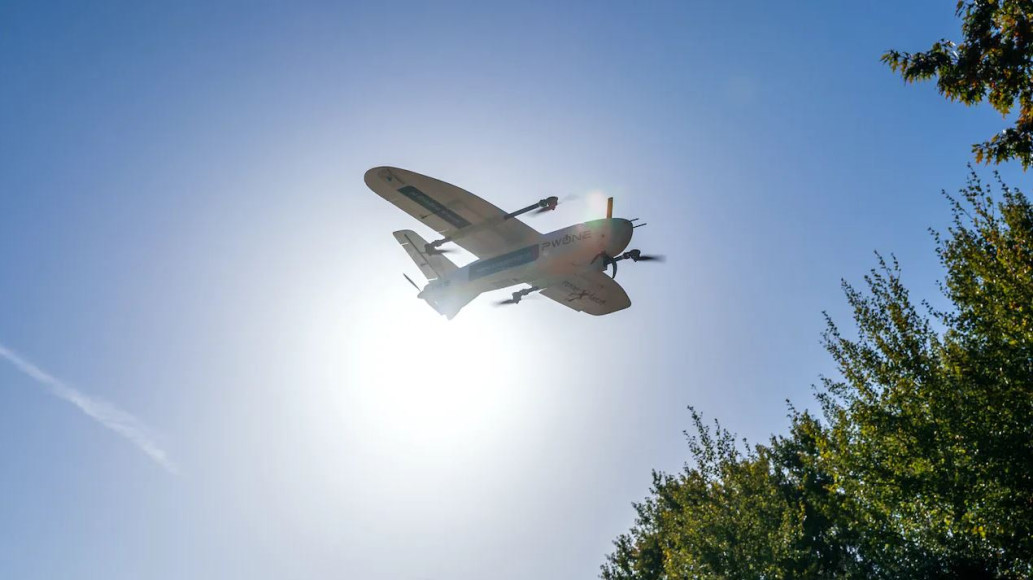 Monsterdrone Antea Group ontkomt ternauwernood aan Deense kogels