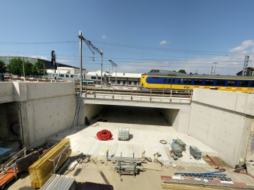 onderdoorgang trein