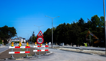 werkzaamheden bij een weg